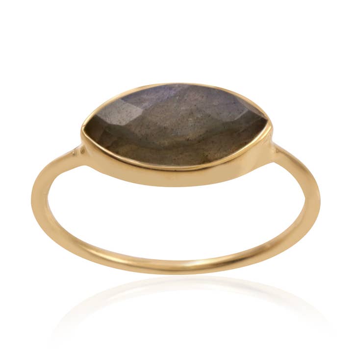 Marquise Smoky Quartz Ring for wholesale by Indie-Pendant