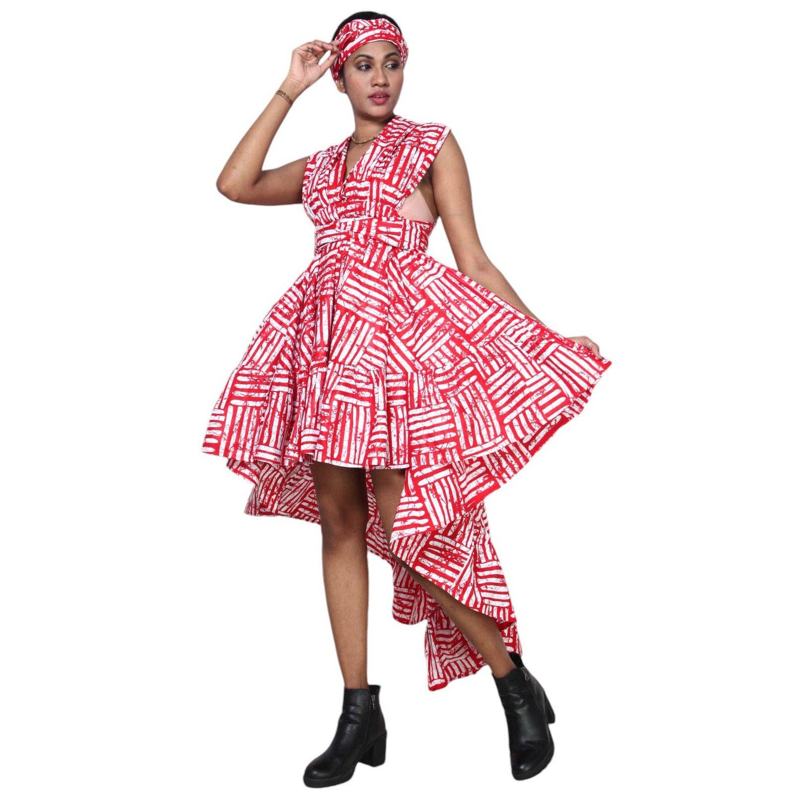 African Stars - Wholesale Dress - Women's - Women's Skirt/Dress Multi Wear Style -- FI-313626