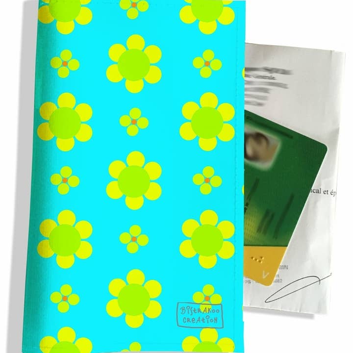 Lyseblå grøn blomst receptpligtig indehaver for engroshandel hos BISTRAKOO