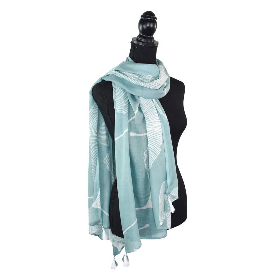 Dupatta Designs - Wholesale Scarf - Women's - Ginko Floral Scarf2