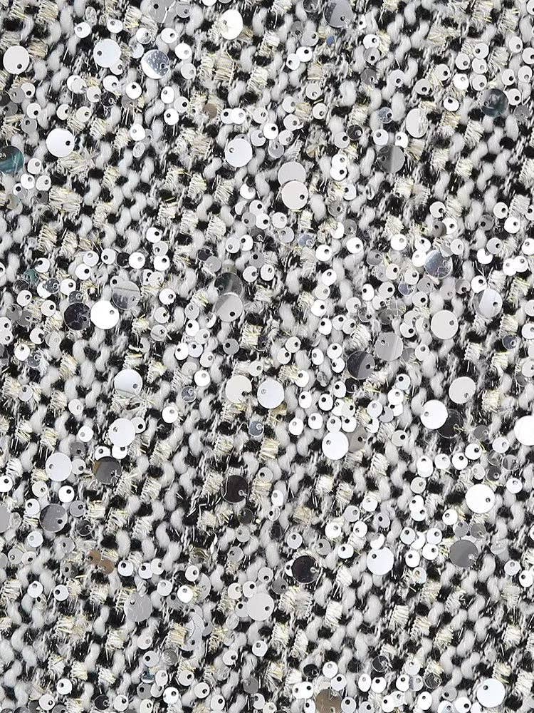 SILVER Sequin Embellished Jacket for wholesale on Faire10