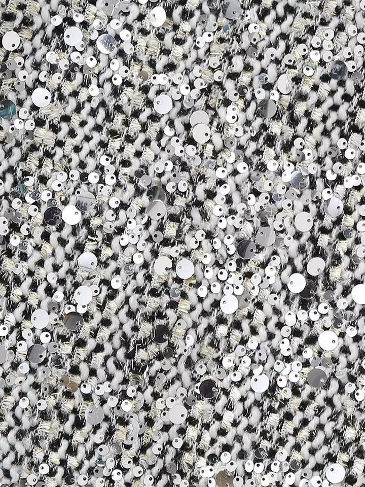 SILVER Sequin Embellished Jacket for wholesale on Faire10