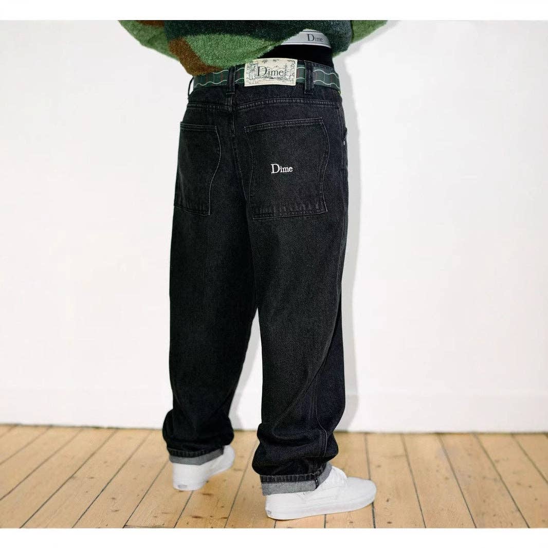 SALINA TRADING INC – wholesale Jeans – Men’s – Trendy Skateboard Baggy Denim Pants Casual Streetwear5