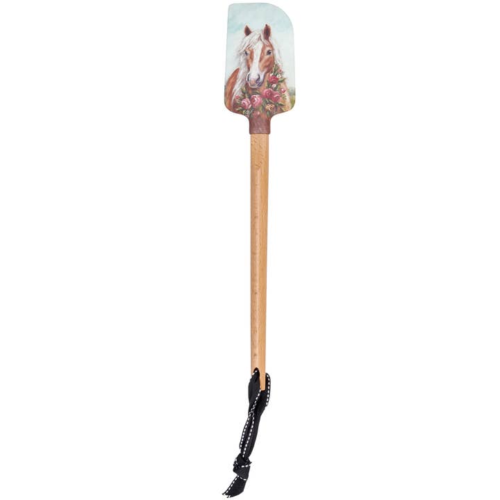 Floral Pony Spatula for wholesale by Primitives by Kathy