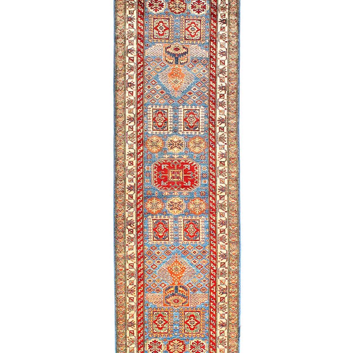 Luxury Handwoven Wool Runner - 2'8"x9'5" Vegetable-Dyed Artisan Hallway Masterpiece for wholesale by Canvello