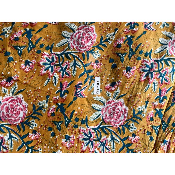 Bhawana Handicrafts - Venta al por mayor Pinturas para tela - Tela de algodón india estampada a mano, algodón tradicional
