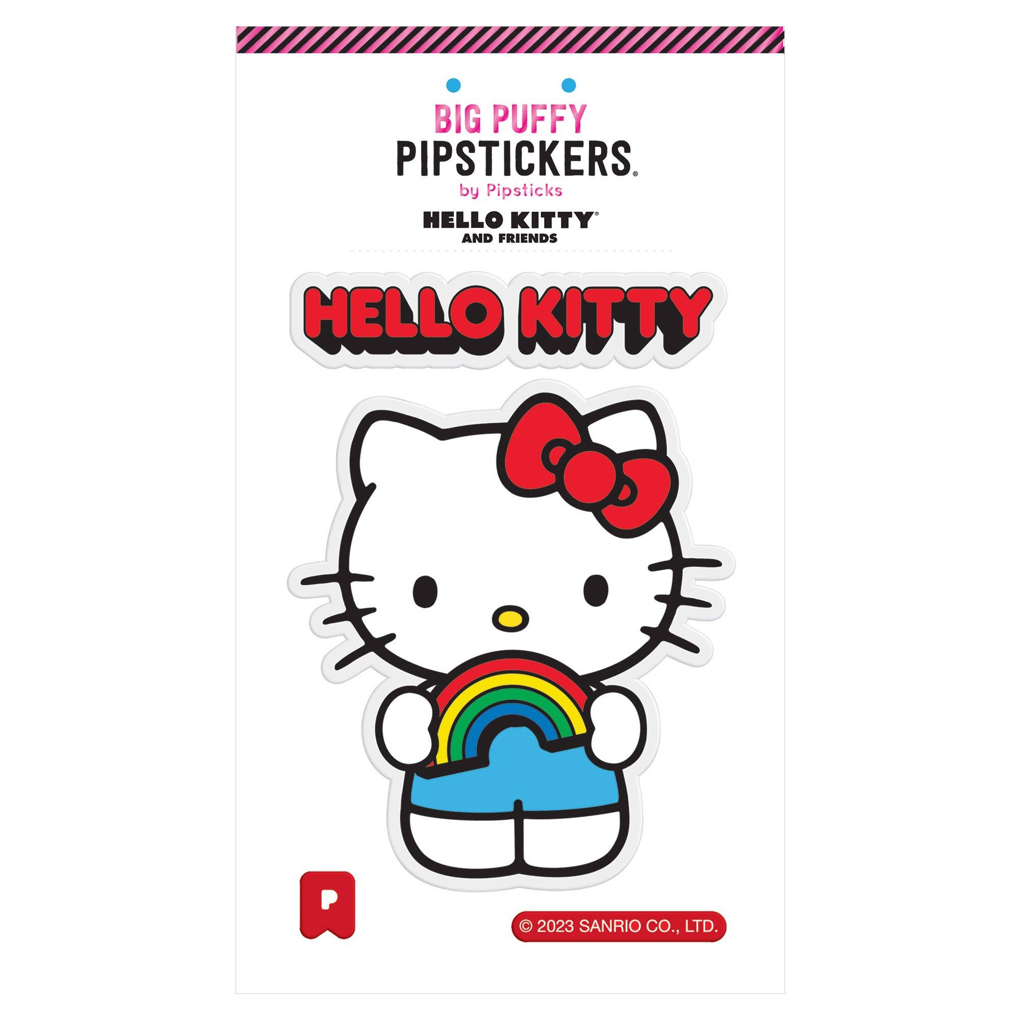Pipsticks – Adesivo por atacado – Adesivo Puff Grande Hello Kitty