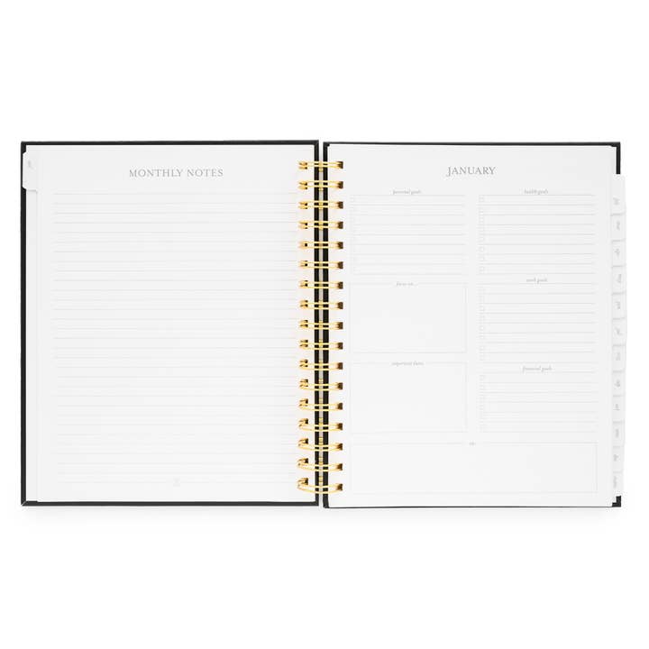 Sugar Paper - Wholesale Planner - 2025 Dusty Blue Signature Spiral Planner