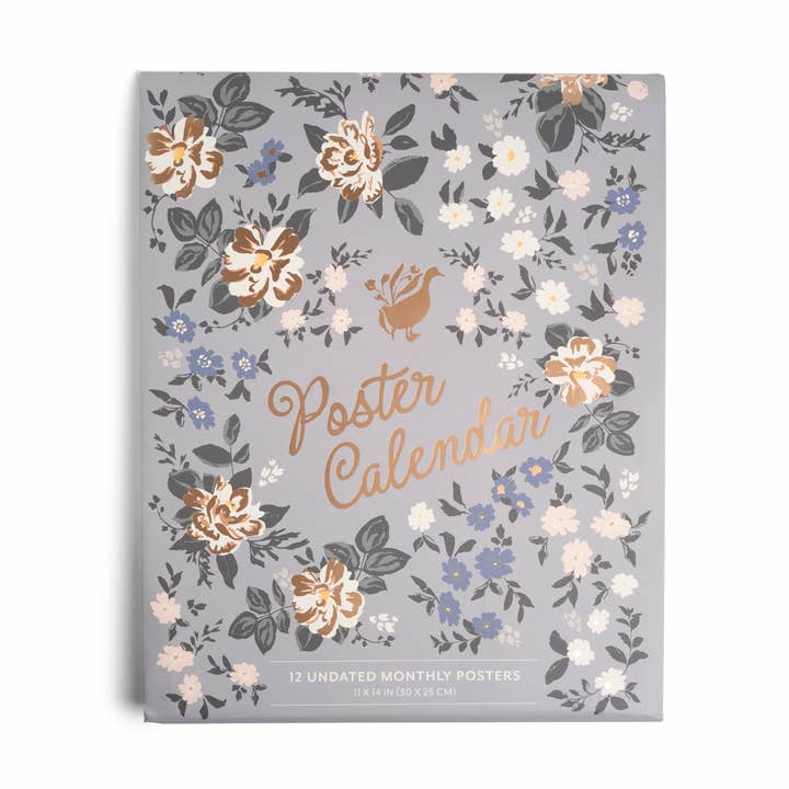 Poster Calendar - Undated for wholesale by Flowerie
