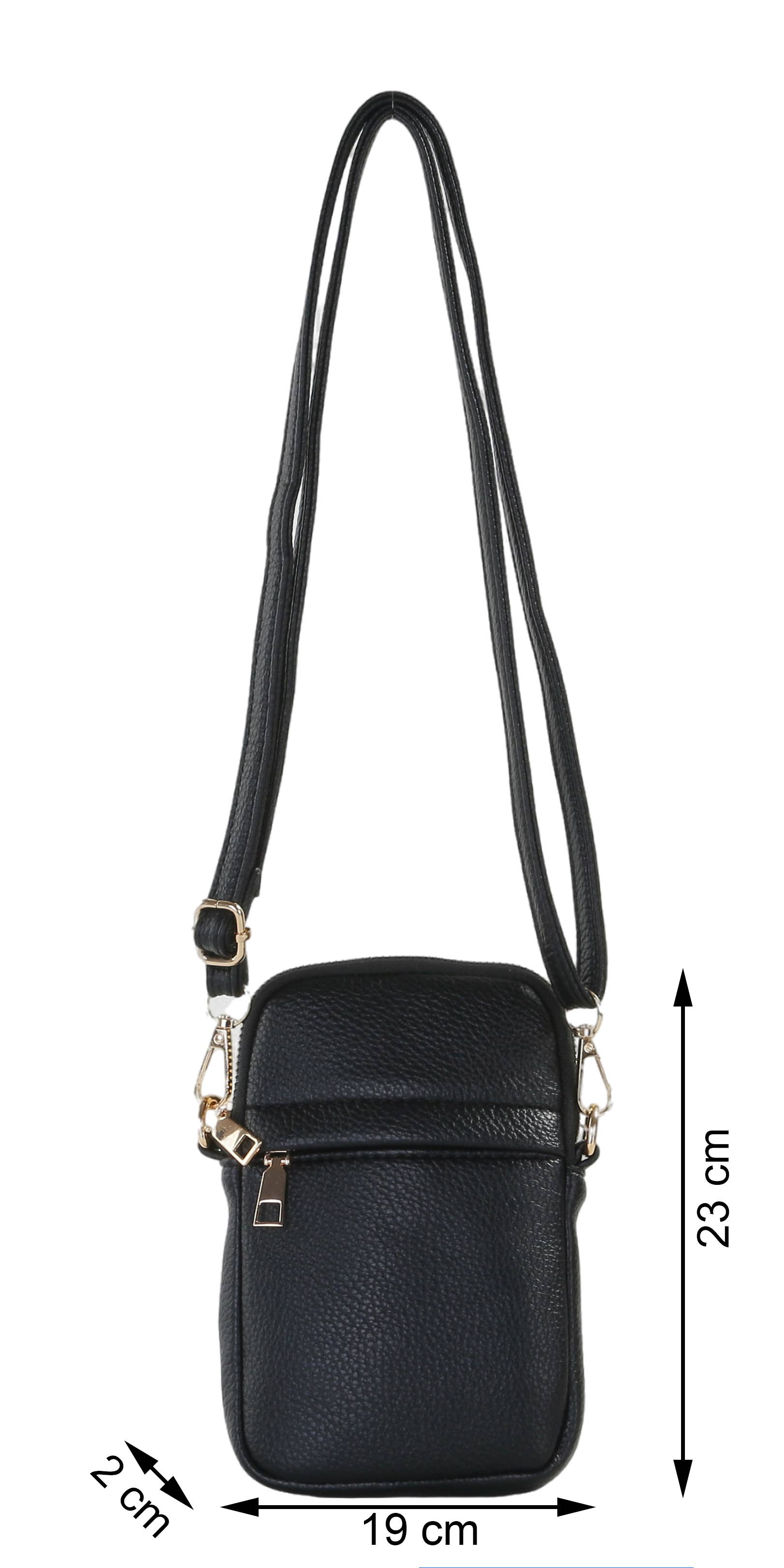 Papaya Fashion Ltd – wholesale Cellophane bag – TC2010-Zip Pocket Front Crossbody Phone Bag6