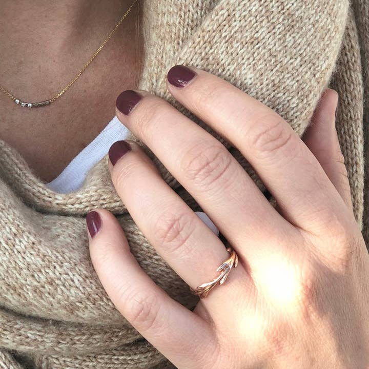 Sprouts Ring for wholesale by MINKARA Jewelry