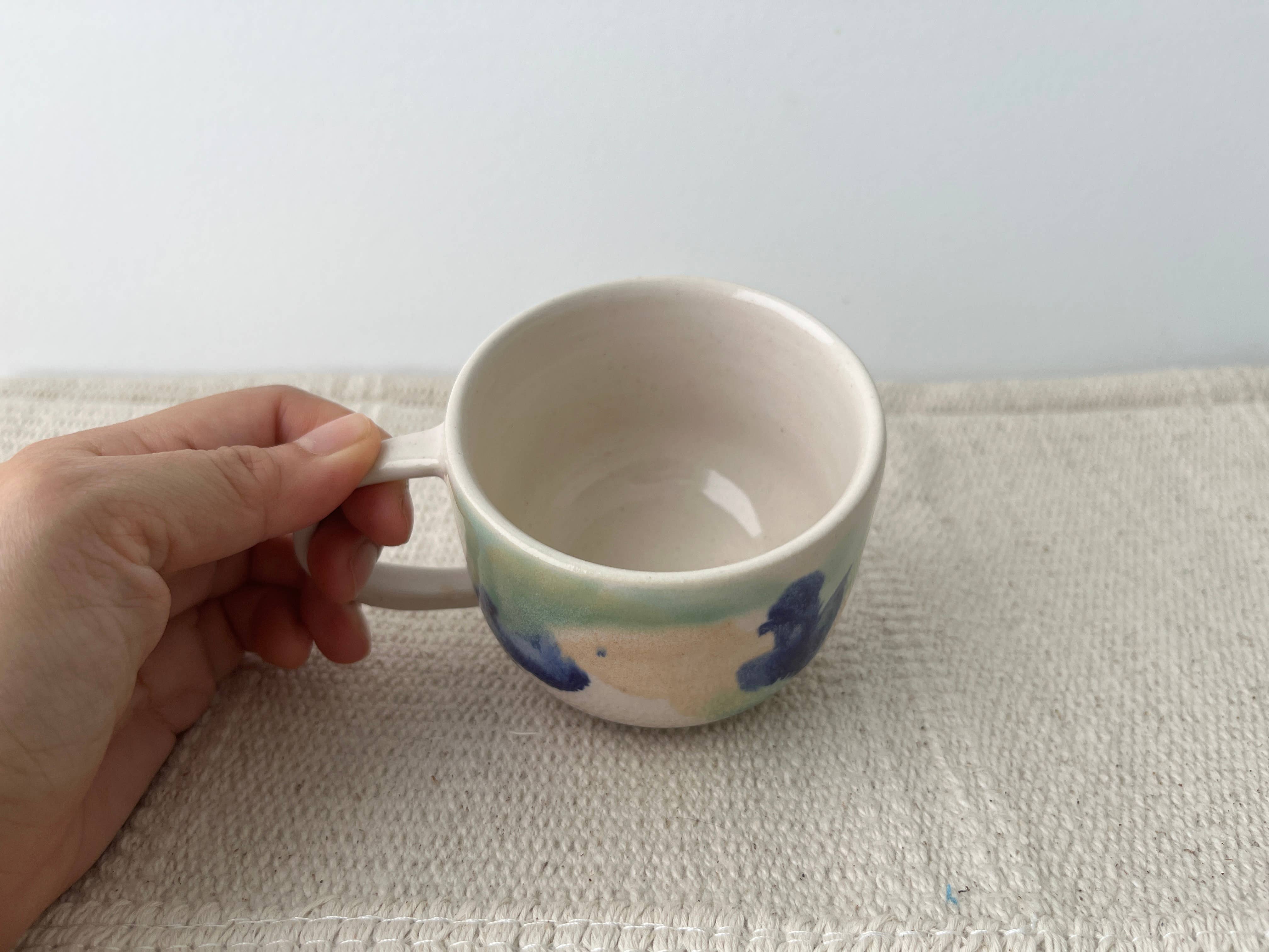 Eli.C Studio - Wholesale Coffee Mug - Ocean Dip Handmade Ceramic Mug5