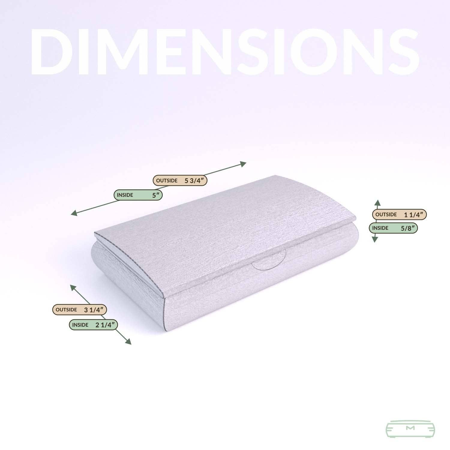 Mikutowski Woodworking - Wholesale Decorative Box - Wooden Possibility Box Engraved with Best Selling Quotes2