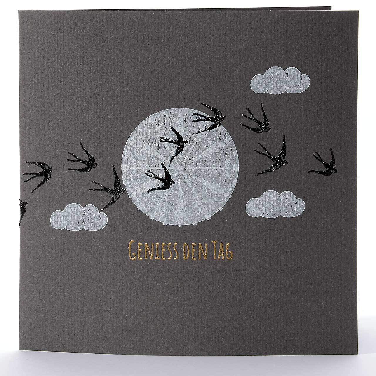 Heindesign - Wholesale Rubber/Decorative Stamp - Stamp: Five swallows2