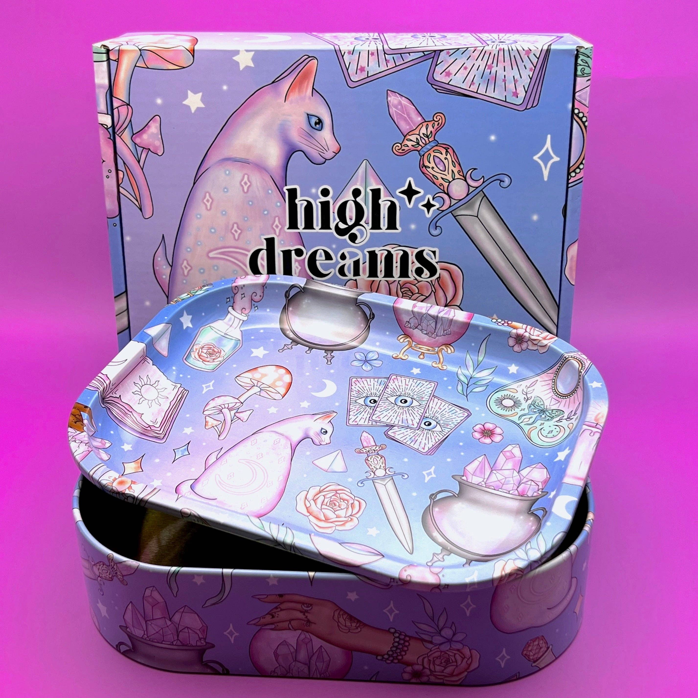 High Dreams - Wholesale Makeup Storage Box - Metal Box "Magic"1