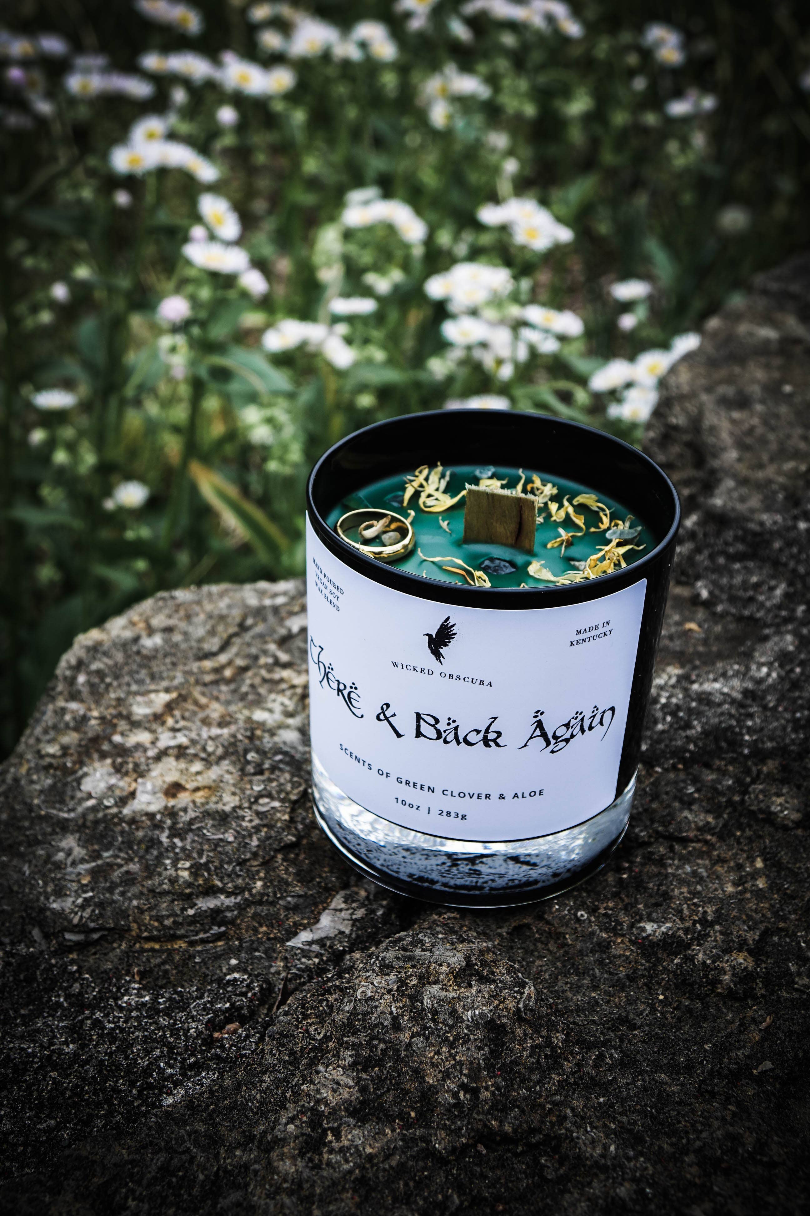 Wicked Obscura - Wholesale Jar/Filled Candle - There And Back Again- Lord Of The Rings Inspired Soy Candle6