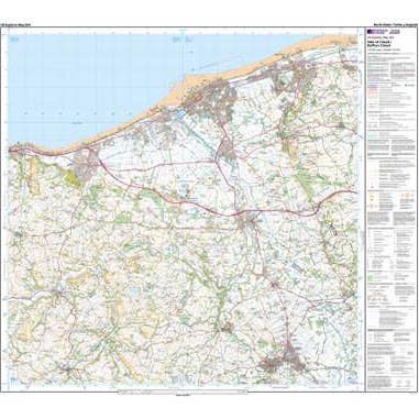 Vale af Clwyd Rhyl Denbigh Explorer Kort - Ordnance Survey for engroshandel hos Map Marketing Limited