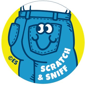 EverythingSmells, LLC - Wholesale Sticker - 1980s Fashion EverythingSmells Scratch & Sniff Stickers