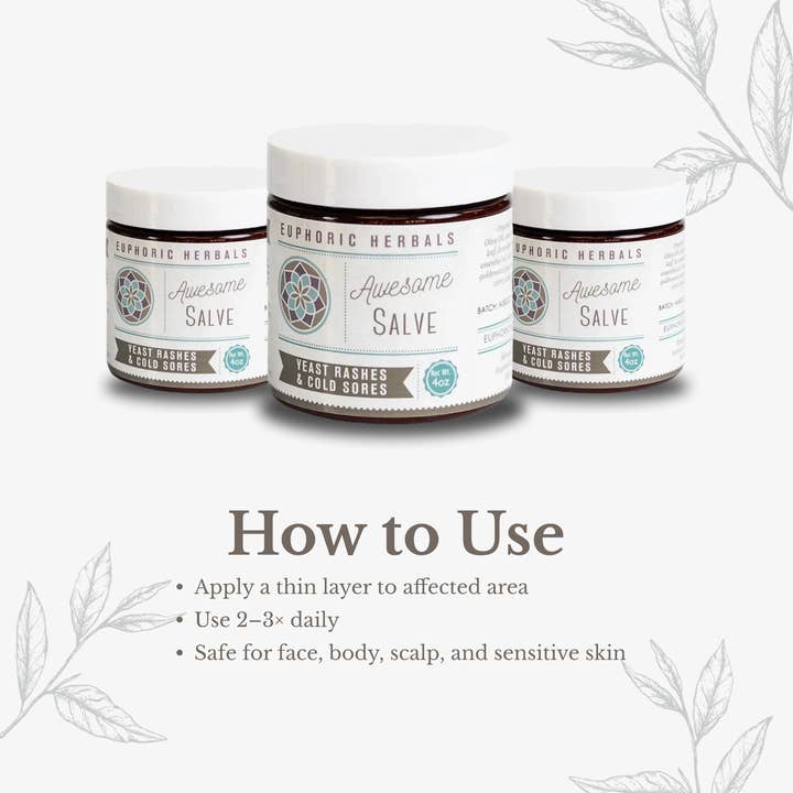 Euphoric Herbals – wholesale Healing salve/balm/cream – Awesome Salve3