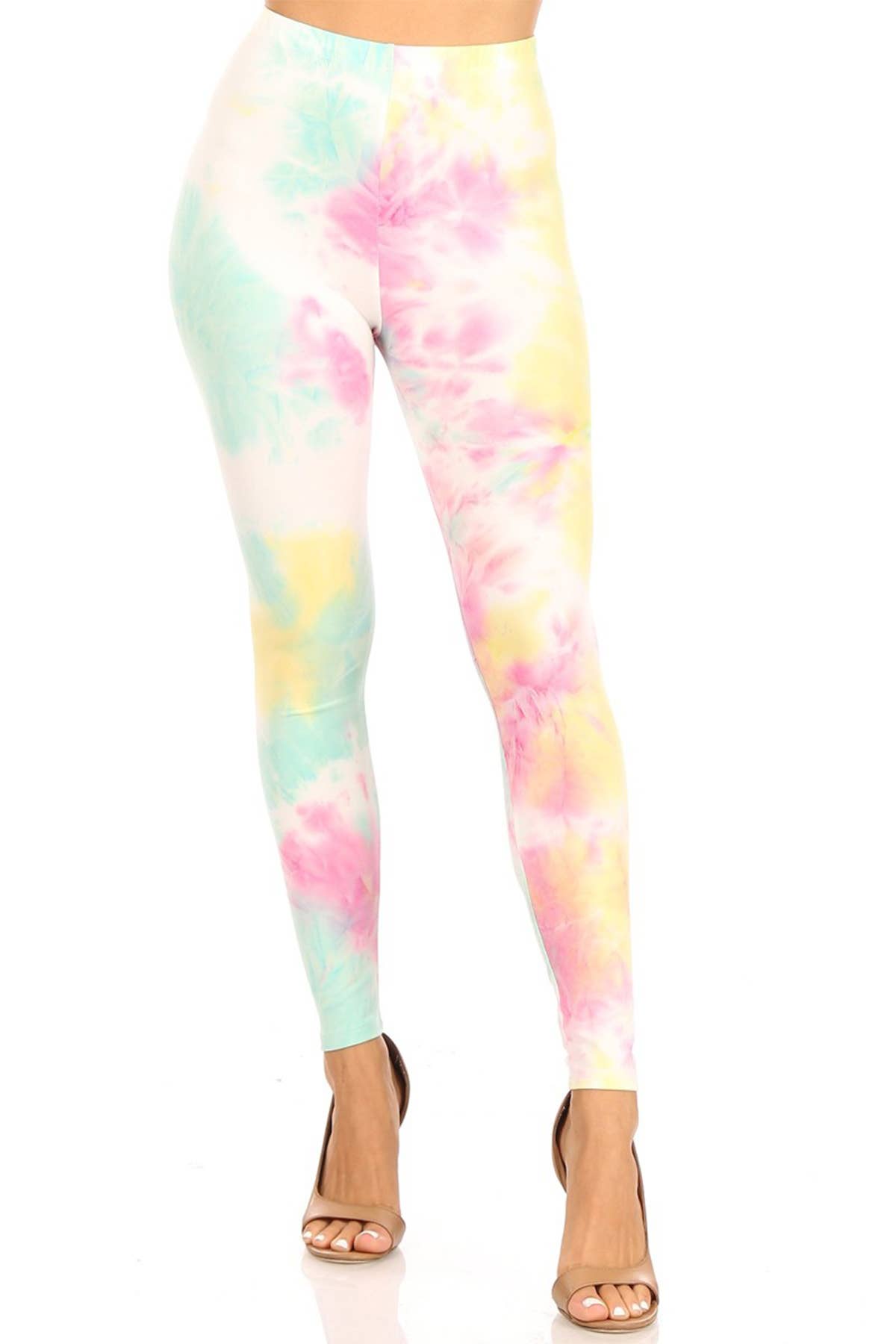 MOA COLLECTION - Wholesale Fashion Leggings - Women's - Solid and Tie Dye Casual Legging Pants13