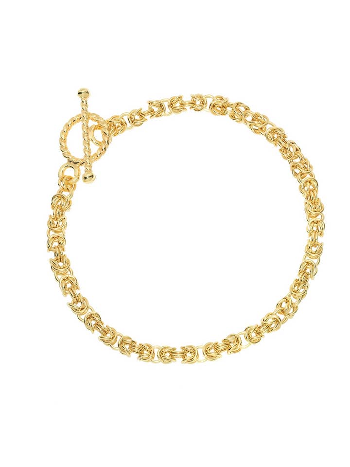 Fancy Twisted Chain Armband för wholesale av Nayla Jewelry