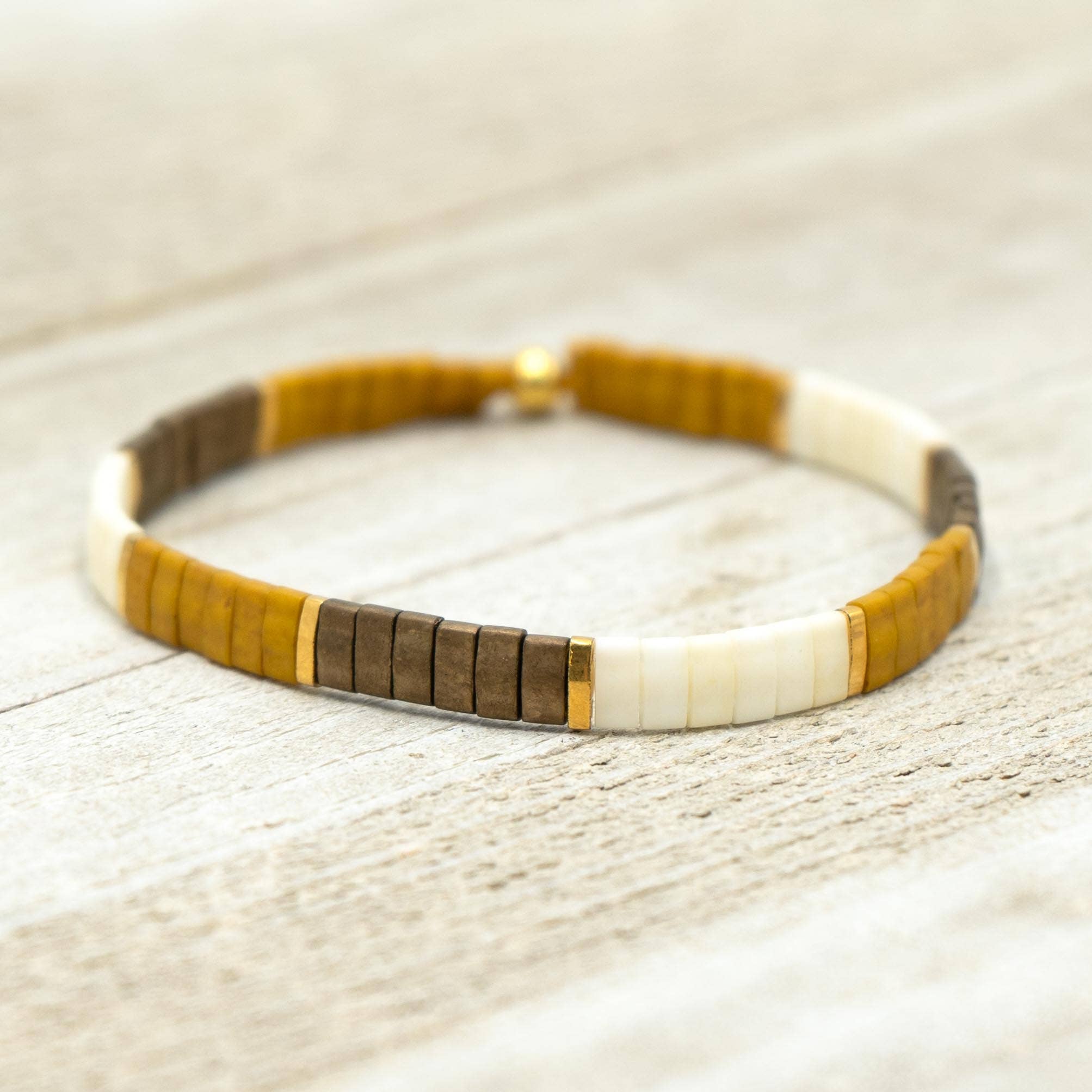 Mack & Rex - Vendita all'ingrosso Bracciale con perline - DESERT SANDS - Bracciale con perline Tila | Singolo3