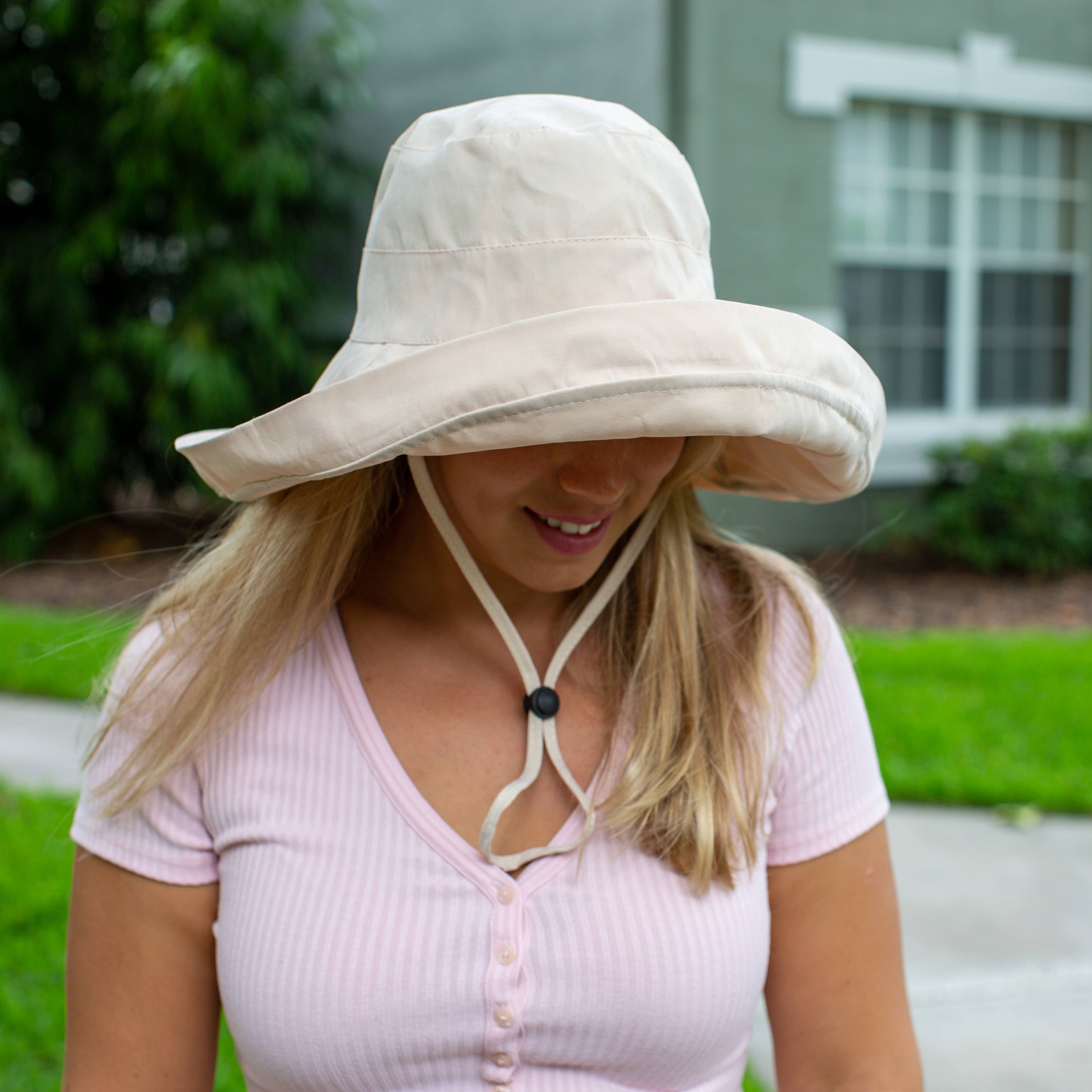 Lelaffet - Vendita all'ingrosso Cappello da pescatore - Donna - Cappello da donna con visiera morbida, misura regolabile per adattarsi a tutte le teste 6