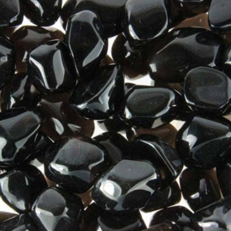 La Boîte à Cailloux - Wholesale Spiritual Stone/Crystal - Apache tear obsidian from Arizona A (tumbled stone)0