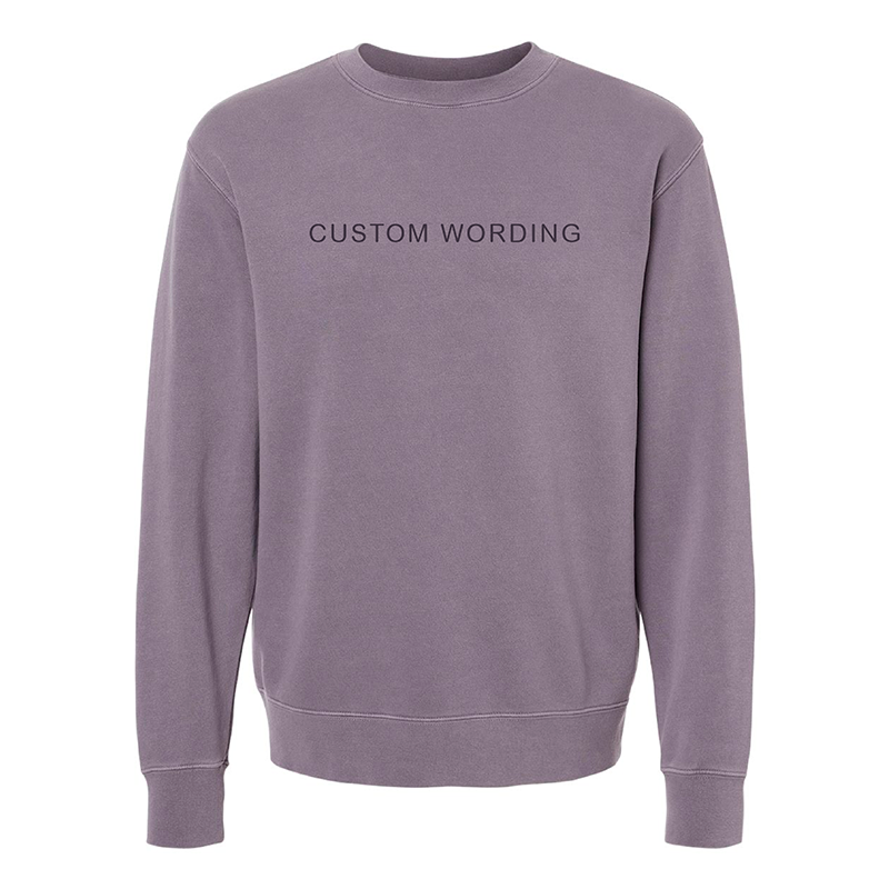 Jupmode - Wholesale Graphic Sweatshirt - Unisex - Custom Embroidered Tone on Tone Sweatshirt2