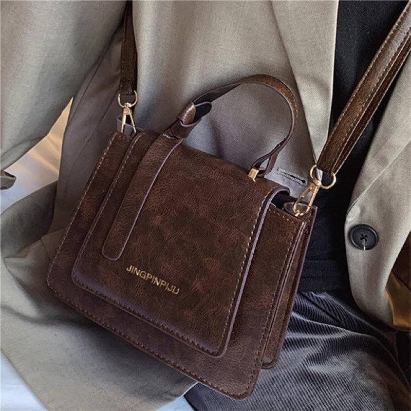 ShieldChic - Vendita all'ingrosso Borsa a tracolla - Donna - Borsa quadrata semplice resistente all'usura casual8