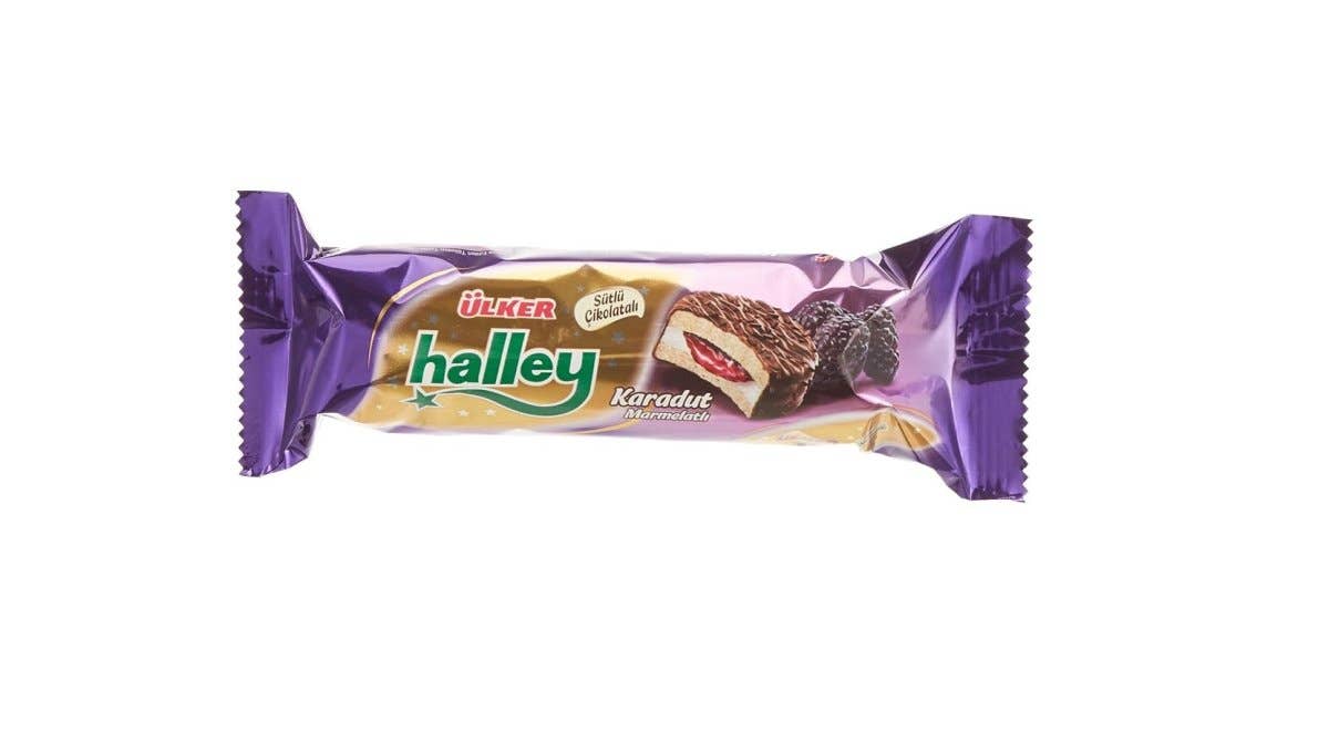 Aladdin - Wholesale Cookie - Ulker Halley Mini Chocolate Biscuits Black Mulberry Halal0