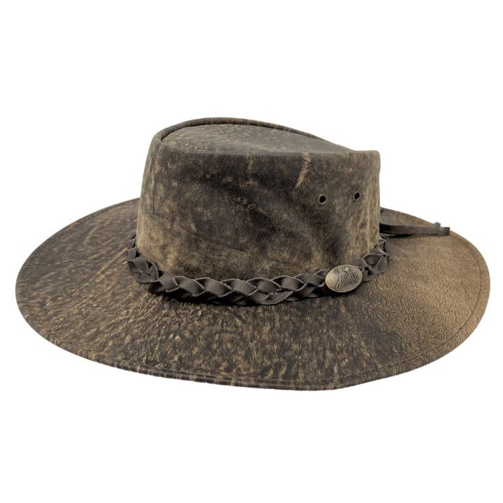 Jacaru Australia - Venta al por mayor Sombrero cowboy - Unisex - Gorro de piel de canguro de primera calidad Jacaru 1001P