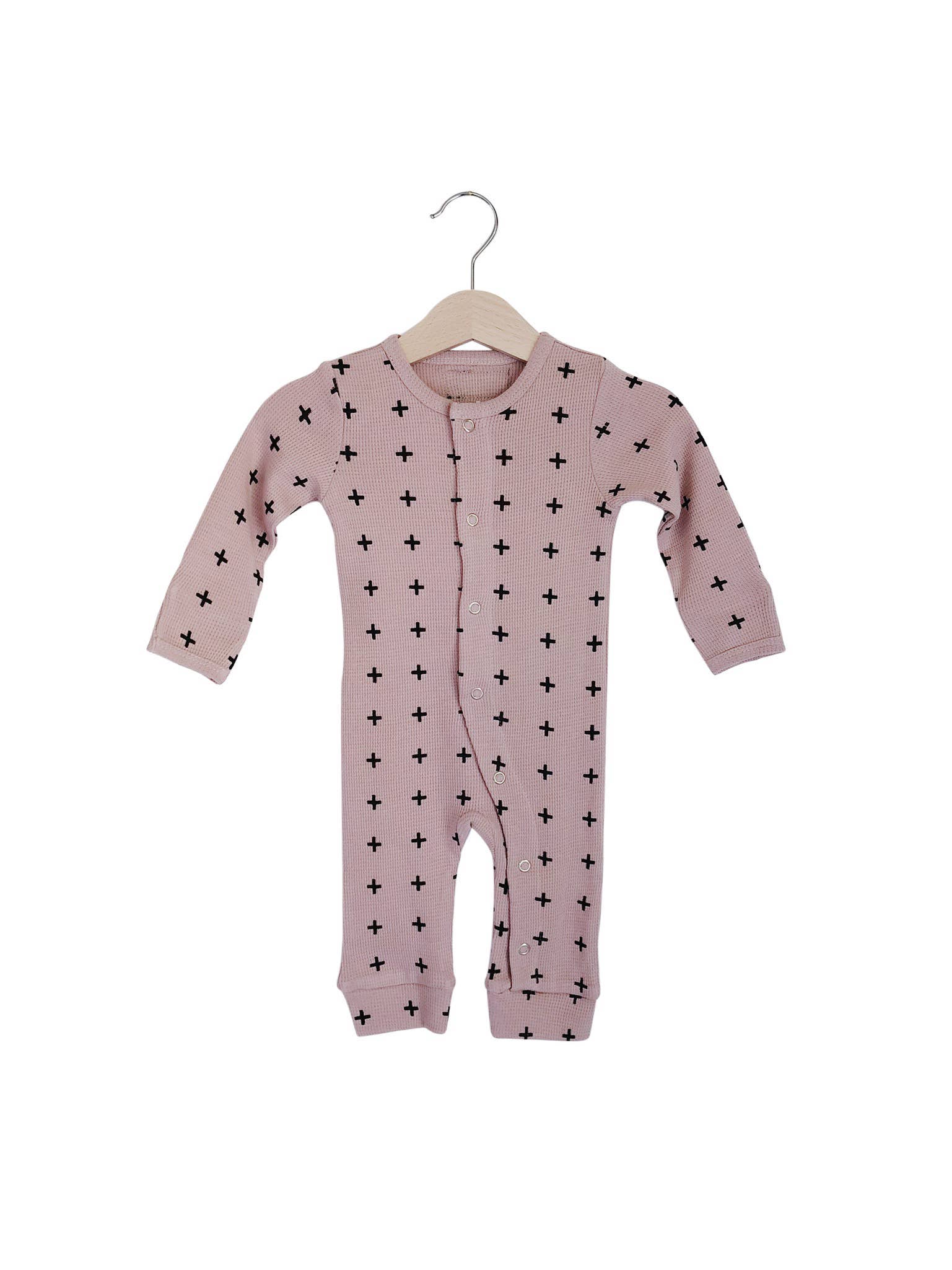 Modern Burlap - Wholesale Jumpsuit - Baby - Organic Thermal Coverall1