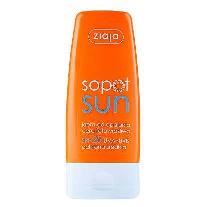Zonnebrandcrème voor de gevoelige huid SPF 25, 60 ml voor wholesale door LS GROUP