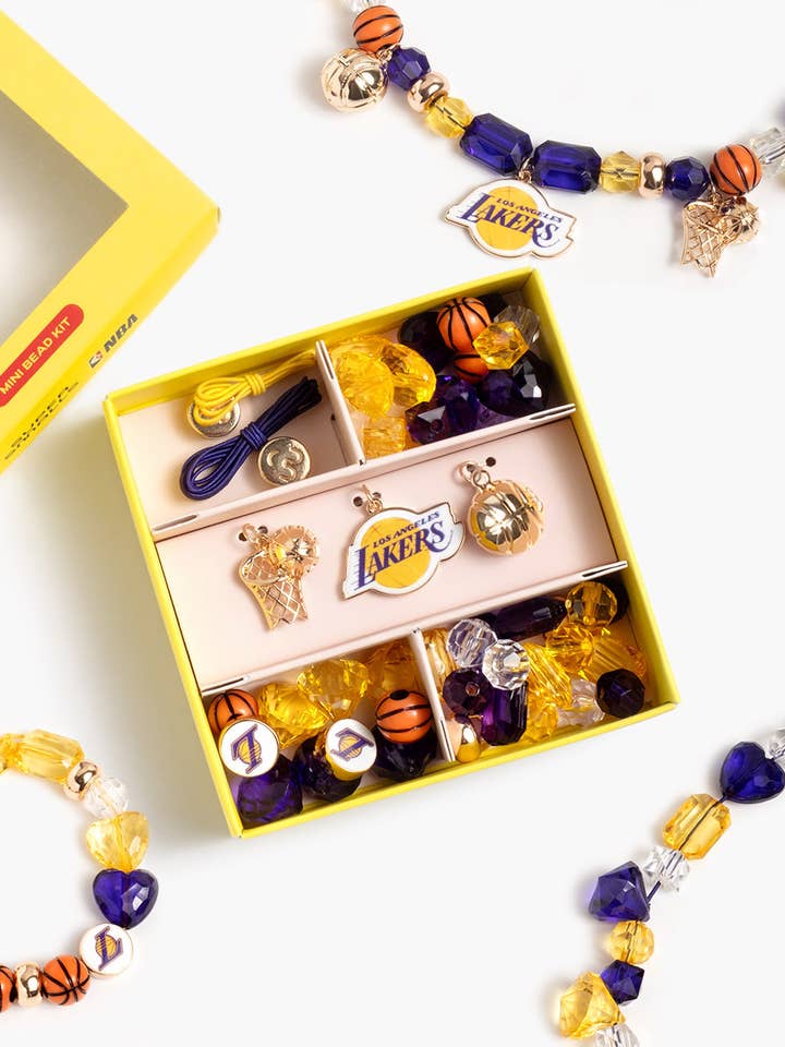 Lakers Mini Bead Kit for wholesale by Super Smalls