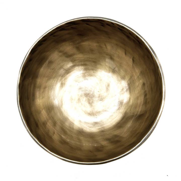 Ciotola a forma di luna nepalese extra grande, (circa 1450 g), 22 cm per la vendita all'ingrosso da parte di AWGifts Europe