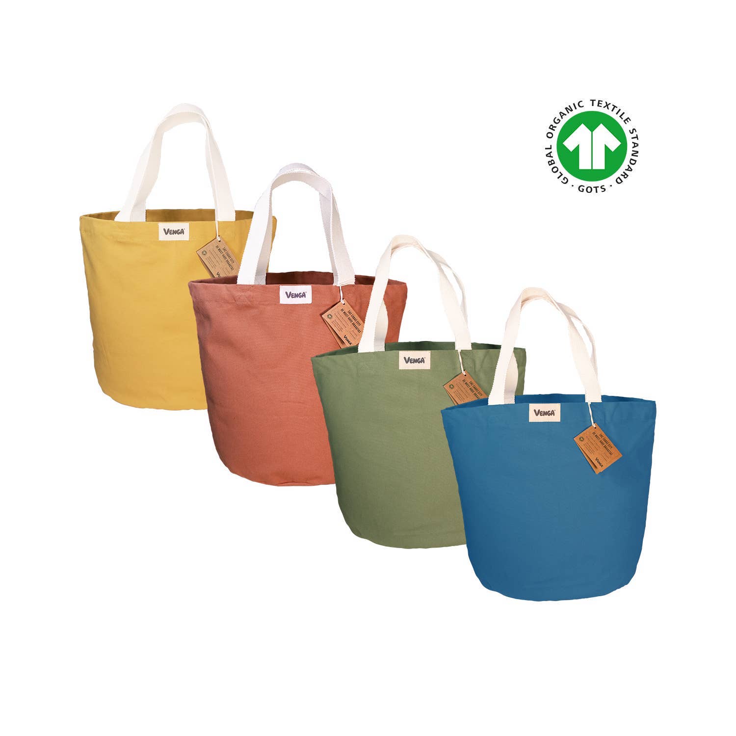 Ecodis - Grand Beau - Wholesale Tote Bag - Women's - Set of 4 city tote bags - Timeless - Venga