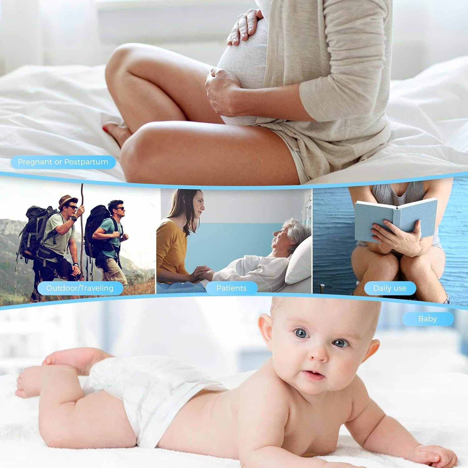 VIGOR - Wholesale Toilet Spray - Personal Handheld Bidet Electric Foldable Pocket Spray Rechargeable Portable Smart Travel Bidet4