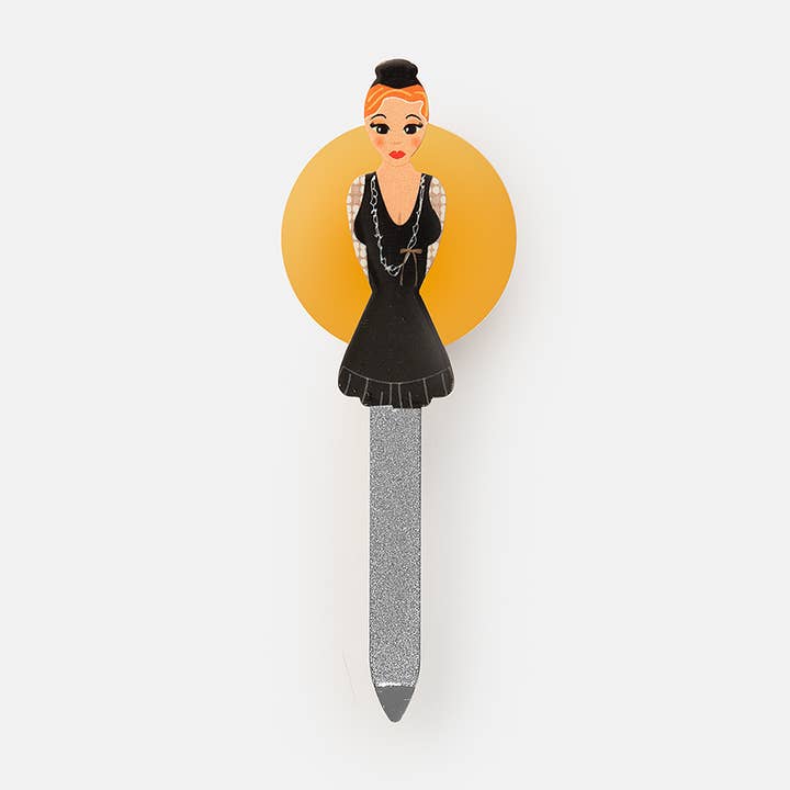 Bath Accessories Company - Wholesale Nail File - Spoiled Girl Nail File with Suction Cup2