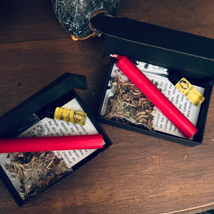 The Crooked Path - Wholesale Meditation supplies - Come To Me Mini Spell Kit2
