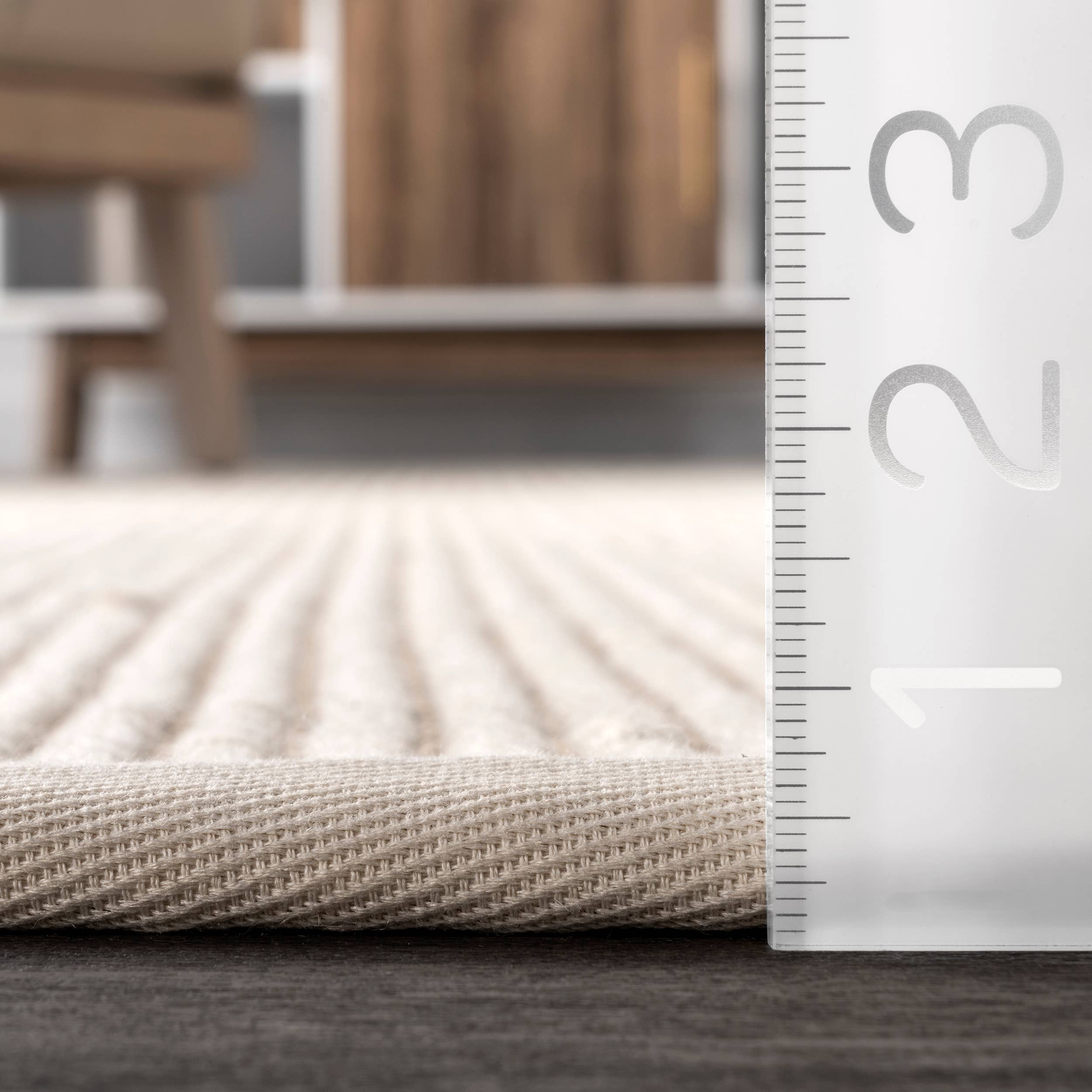 Ivory Patricia Jute and Wool Area Rug for wholesale on Faire4