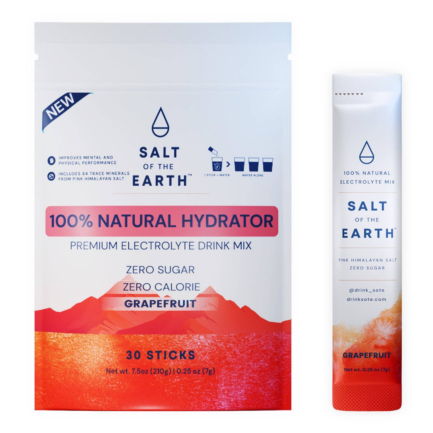 Salt of the Earth - Wholesale Sports/Energy Drink - Salt of the Earth | Natural Electrolytes | Grapefruit0