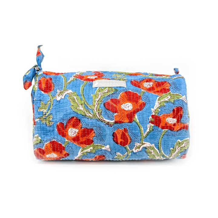 ABRACOLORS - Wholesale Toiletry Bag - Women's - Poppy toilet bag1