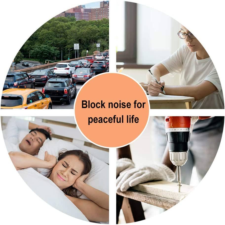 Quality Plugs – Tampões de ouvido por atacado – 50 Pares de Tampões de Espuma de Qualidade para Dormir NRR: 32 dB7