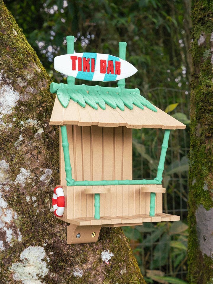 Tiki Bar-stil fuglefoderbræt for engroshandel hos Ragnarok AE