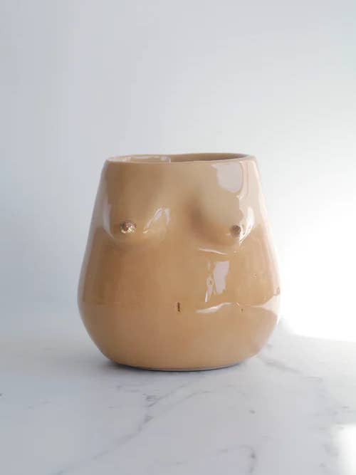 Maceta Olympe con piercings para venta al por mayor de Vivas Ceramica