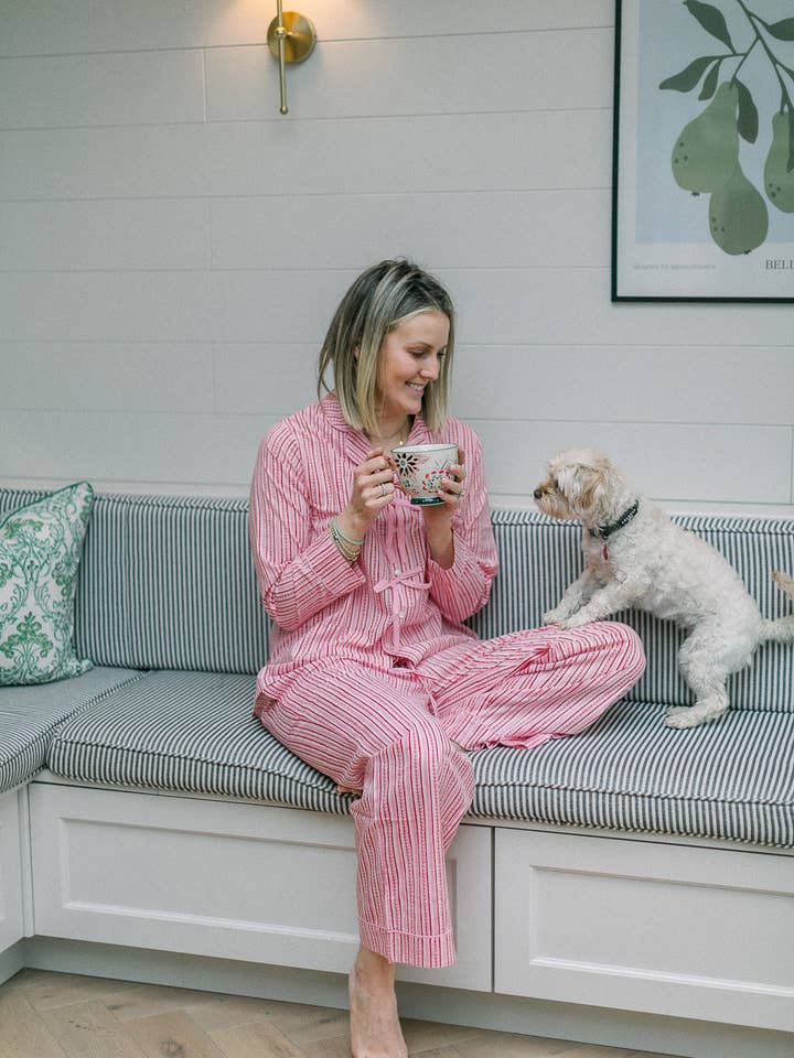 Alani pink bow Pyjama Set and other Purchase Wholesale bow pjs. Free Returns & Net 60 Terms on Faire trending on Faire.