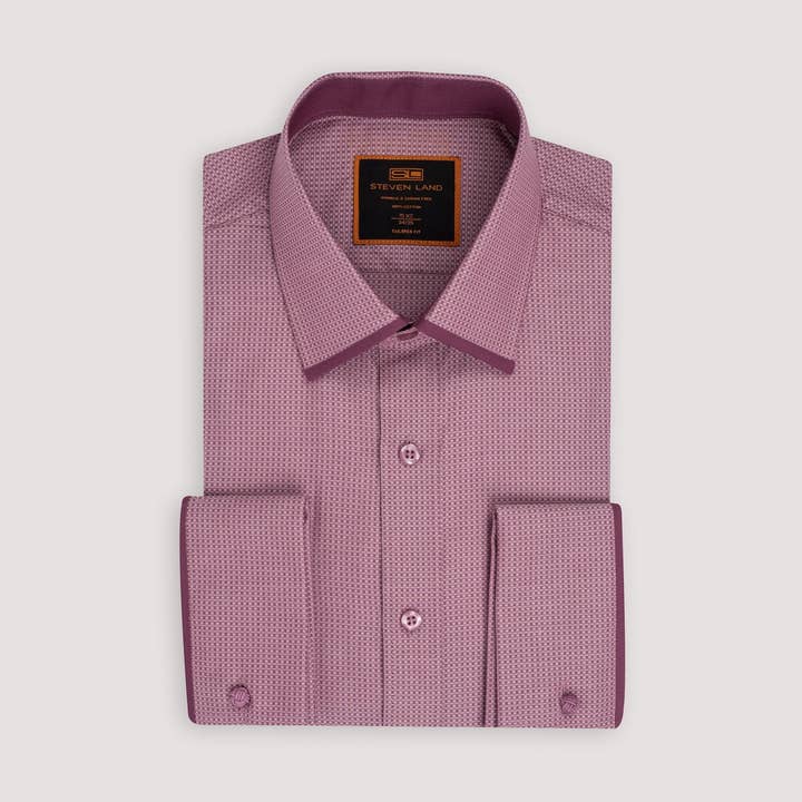 Den Monokrome | Klassisk Krave | Fransk Manchet | 100% Bomuld | Bær for engroshandel hos Steven Land