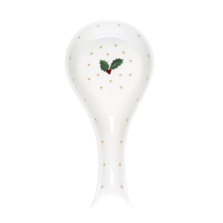 Holly & Berry Spoon Rest for wholesale by Sophie Allport