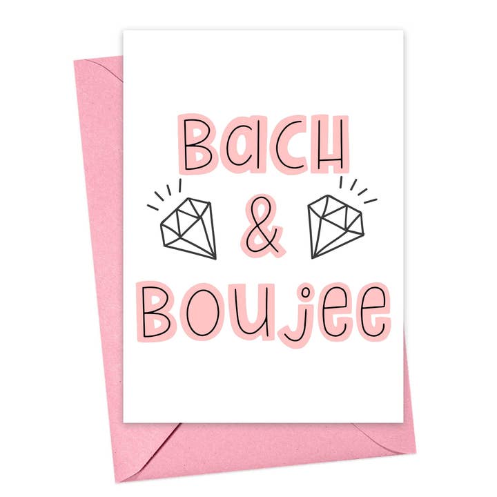 Biglietto di auguri di fidanzamento divertente per festa di addio al nubilato per la vendita all'ingrosso da parte di R is for Robo